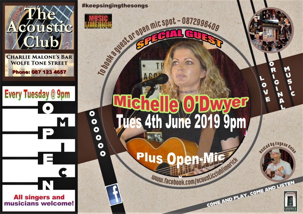 The Acoustic Club Tues 4th June 2019