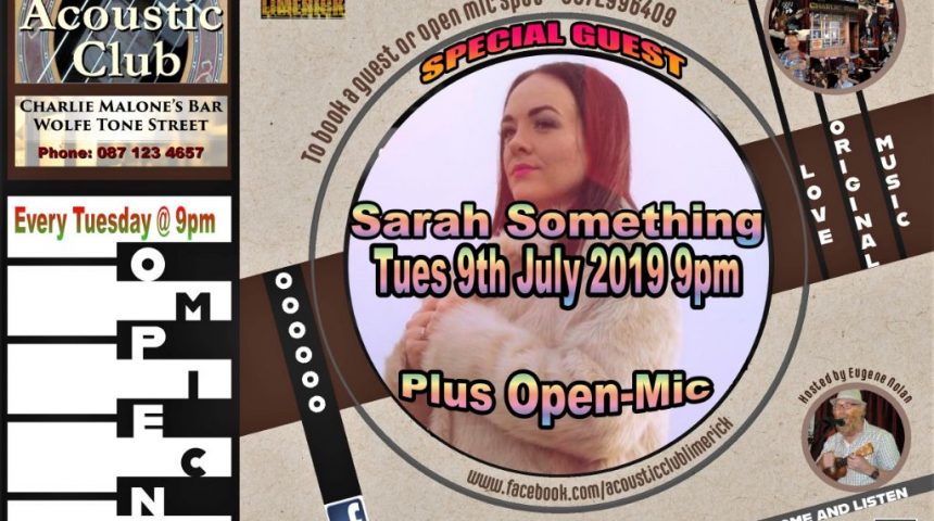 The Acoustic Club Tues 9th July 2019 The Acoustic Club Tues 9th July 2019