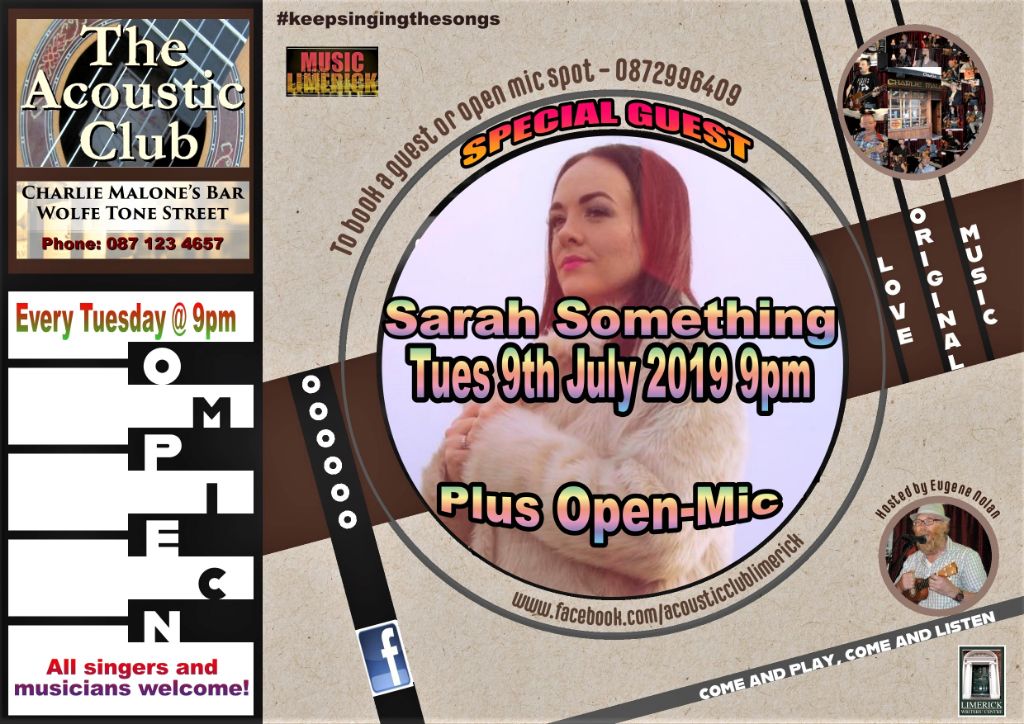 The Acoustic Club Tues 9th July 2019