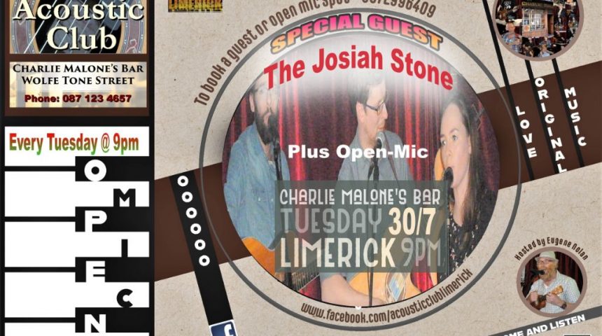 The Acoustic Club Tues 30th July 2019 The Acoustic Club Tues 30th July 2019