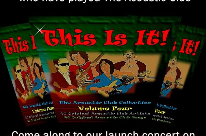 New Acoustic Club Double CD to be Launched Tuesday!