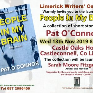 BOOK LAUNCH: People In My Brain by Pat O’Connor