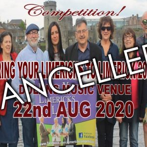 NEWS FLASH: Bring Your Limericks to Limerick 2020