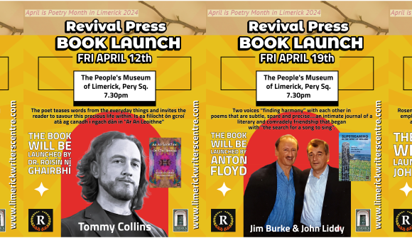 Four Book Launch from Revival Press in April