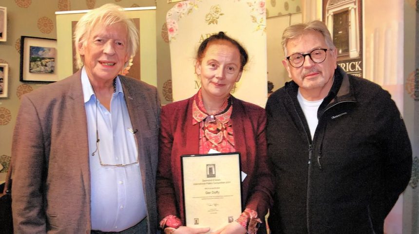 Poet Ger Duffy Announced as Winner of The Desmond O’Grady International Poetry Competition 2024