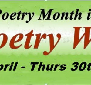 April is Poetry Month in Limerick ‘Poetry Wall’