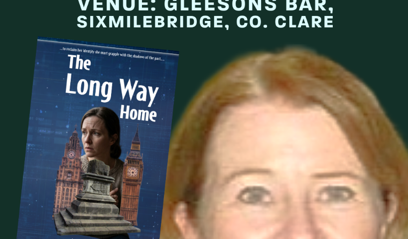 Book Launch: ‘The Long Way Home’ (Savoy Editions) by Angie Togher Wed 18th Mar.7pm