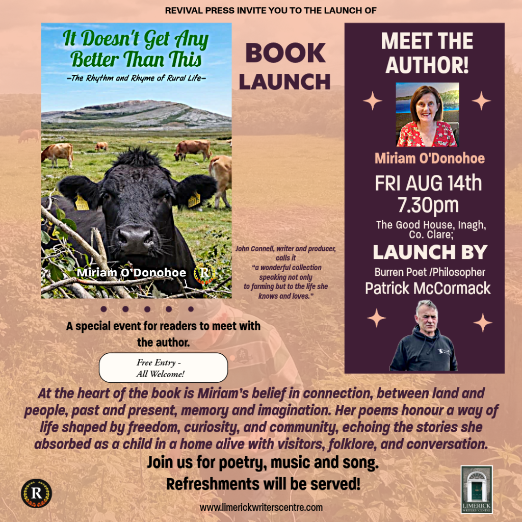 ‘It Doesn’t Get Any Better Than This’ Book Launch 14th Aug 2026 ‘It Doesn’t Get Any Better Than This’ Book Launch 14th Aug 2026