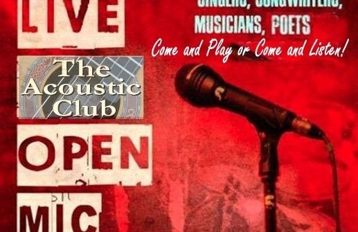 The Acoustic Club is back Tues 1st Sept 9pm! The Acoustic Club is back Tues 1st Sept 9pm!
