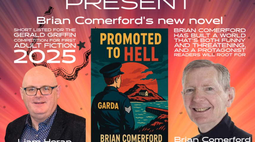 Book Launch: ‘Promoted to Hell’ by Brian Comerford Sat 14th Nov. Kilrush Library 7.30pm